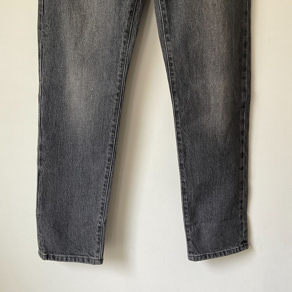 Levi's Premium 501 Crop Button Fly Straight Jeans 29 - Picture 7 of 11